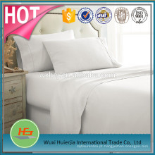 macio como seda Microfiber 1800 series white bed sheets